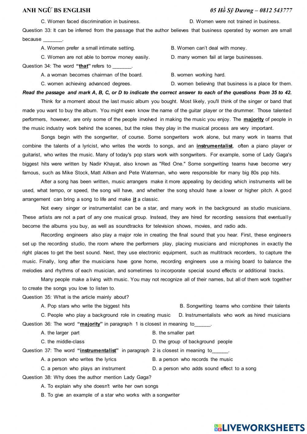 Trial test for g.12-2020