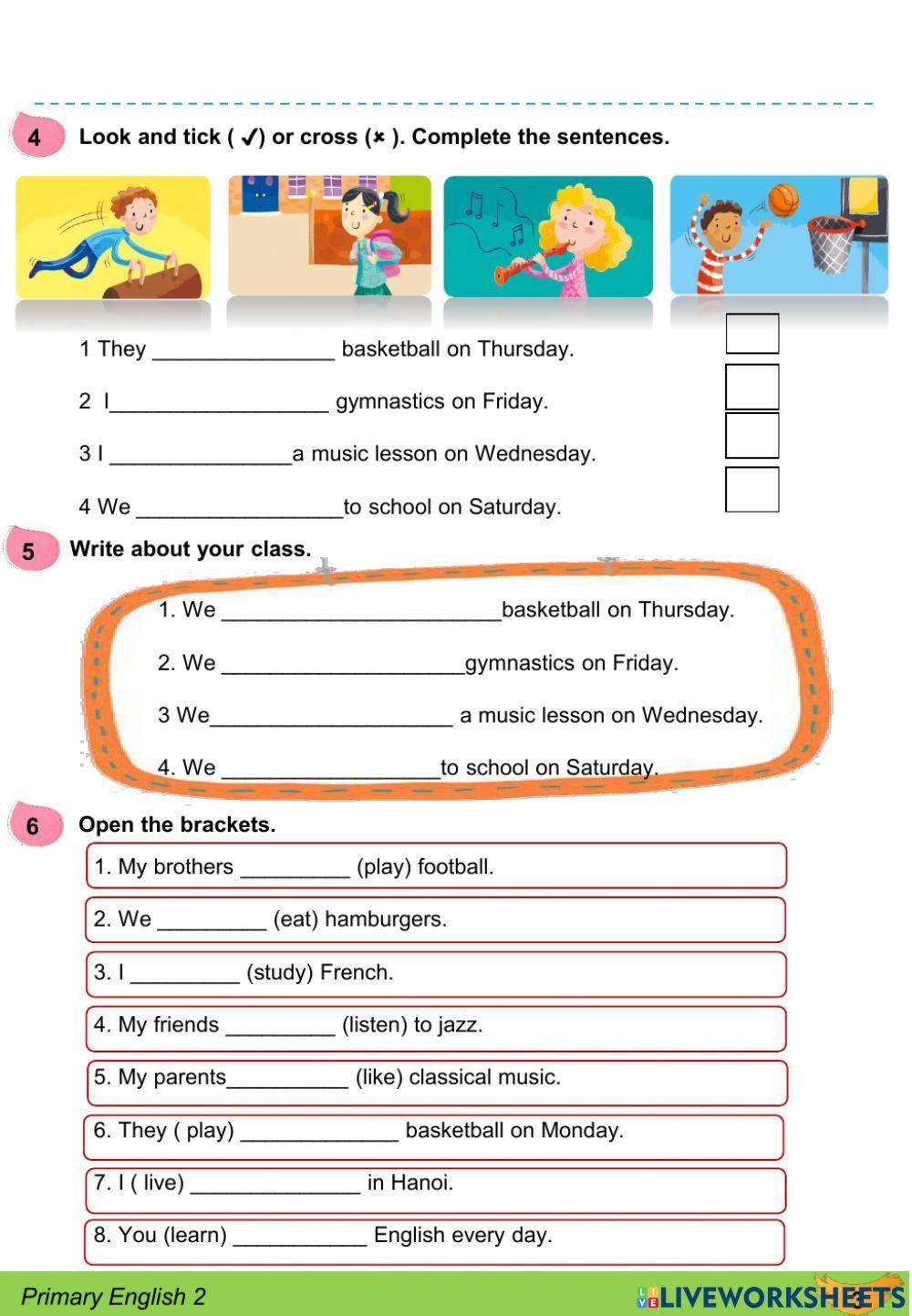 DieuAnh AS2 Unit2: My busy week (L1)