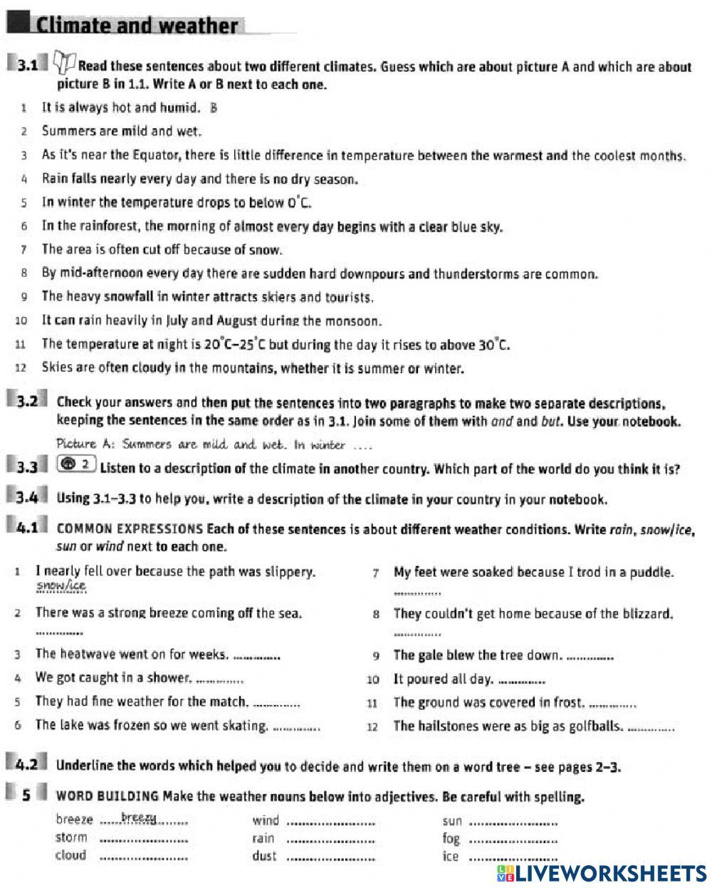 E9 - FT - T7 - Vocab for FCE - Unit 2