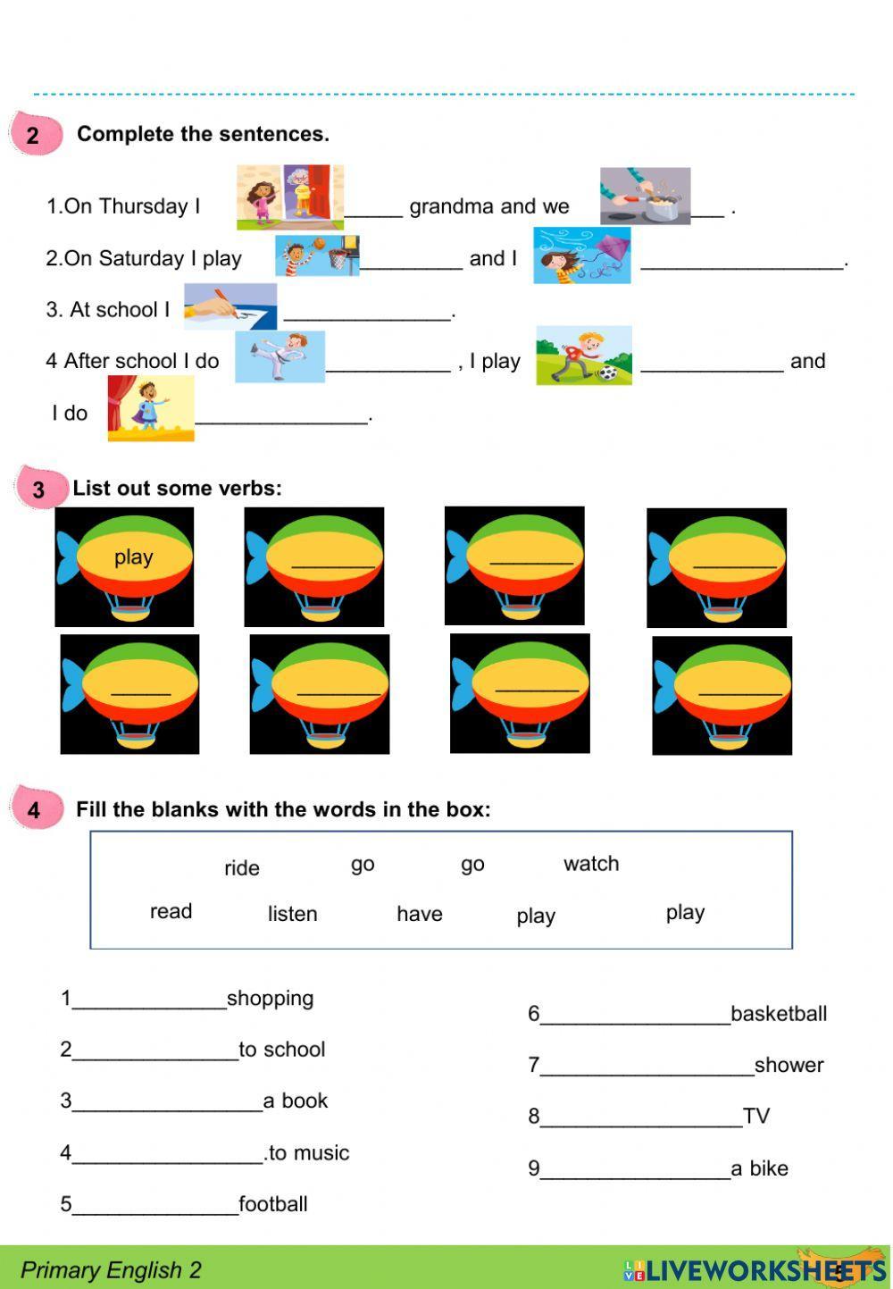 DieuAnh AS2 Unit 2: My busy week (L2)