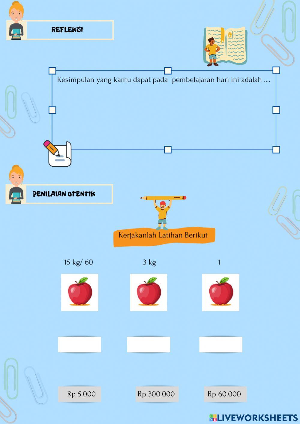 LKPD Aritmatika Sosial