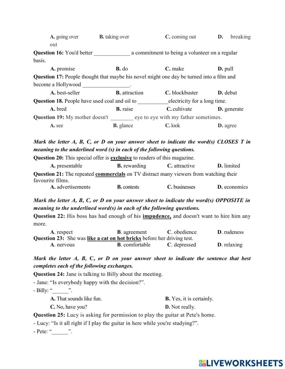 Lttn - practice test 30