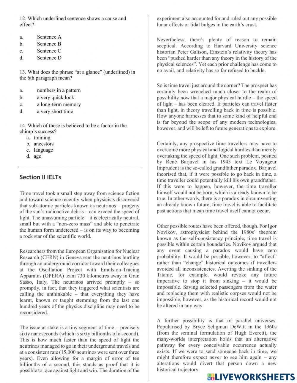 2nd Quarter Examination