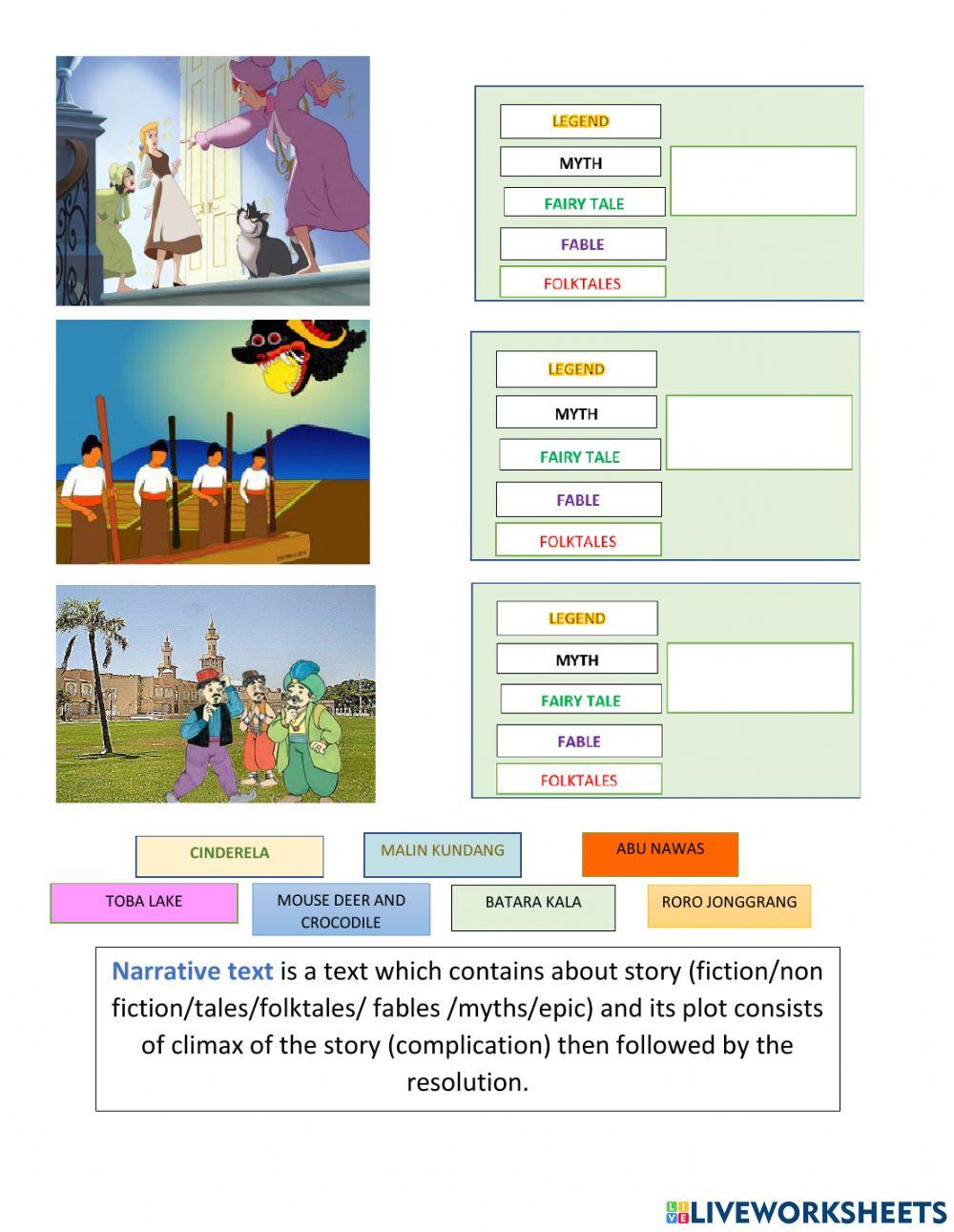 KINDS OF NARRATIVE TEXT: RPP 1