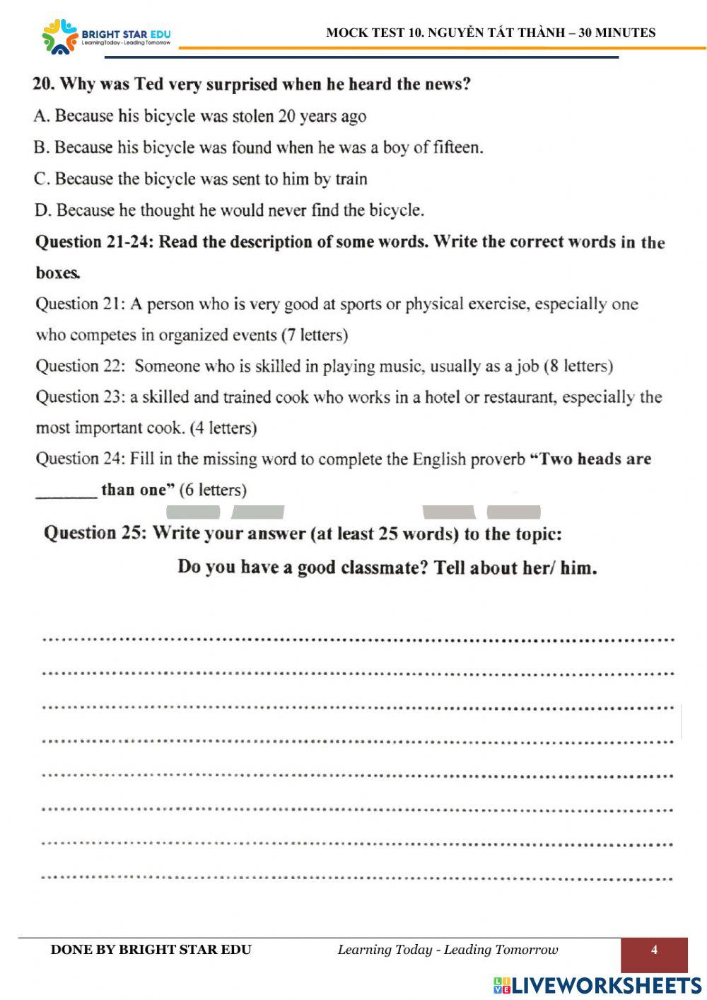 (CLC) De so 10. Nguyen Tat Thanh