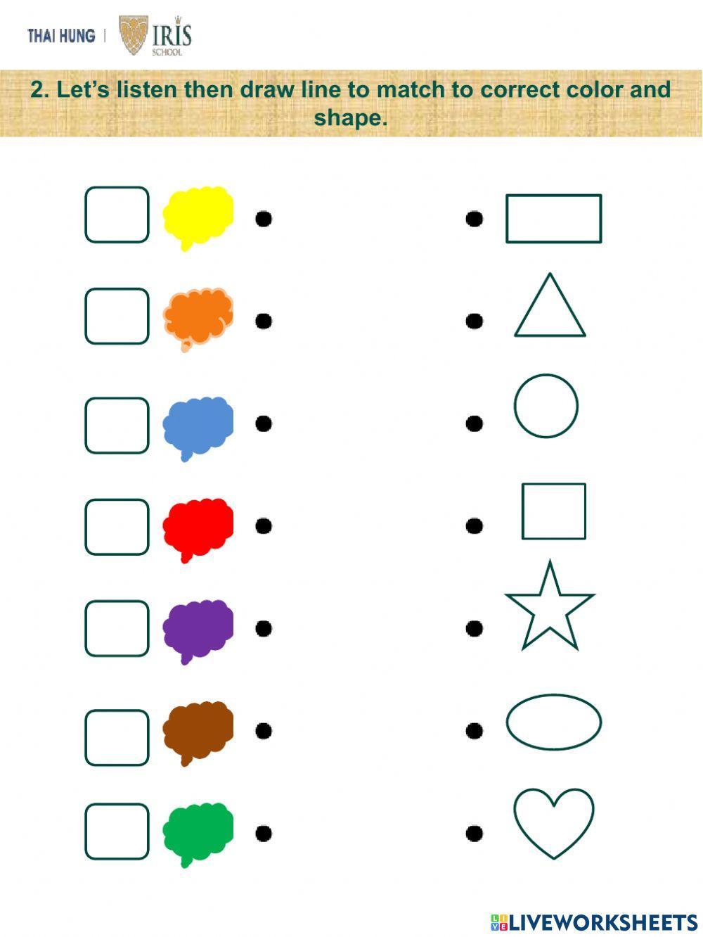 Rainbow-Review Shapes for Kids