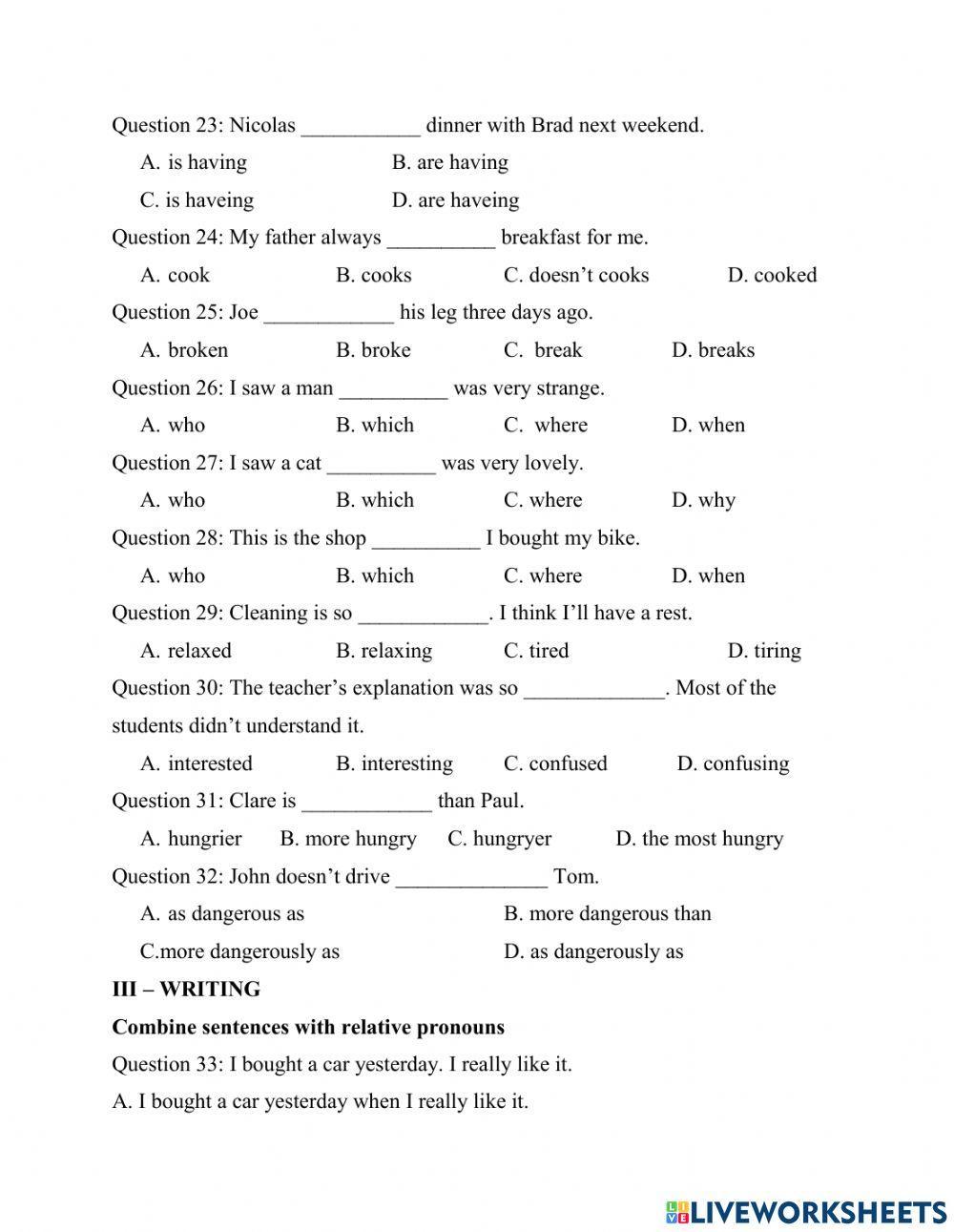 Revision 2 for final test