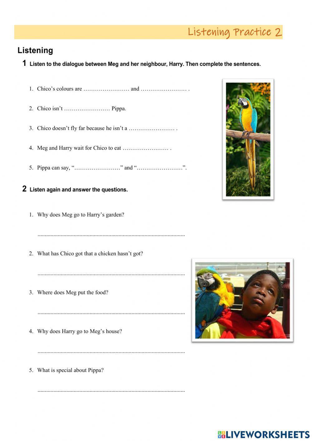 Listening practice 2 module 3