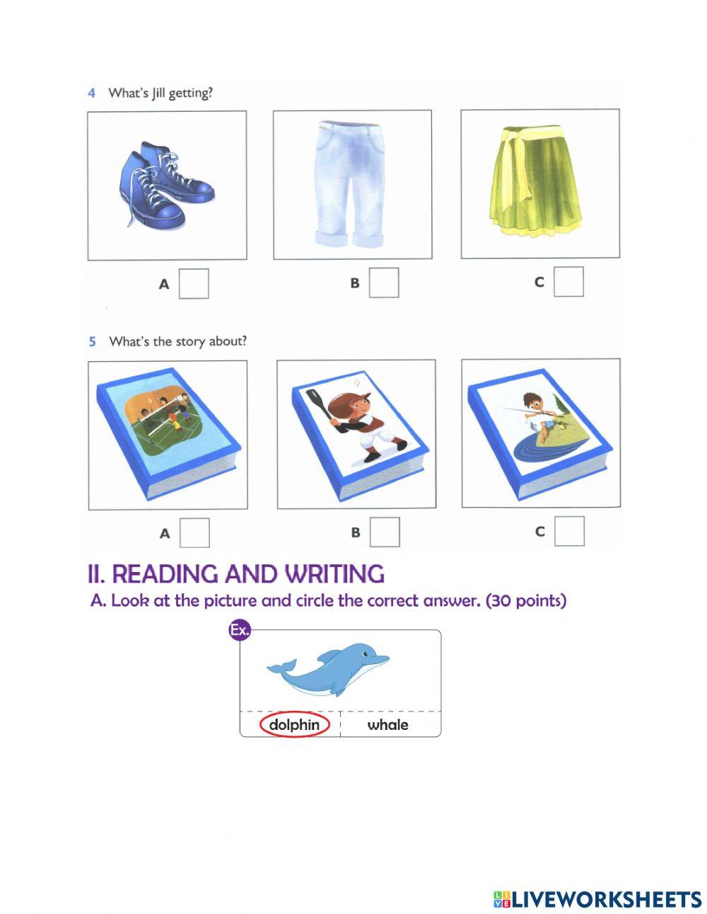 Worksheet no 3- Spelling Bee- level A