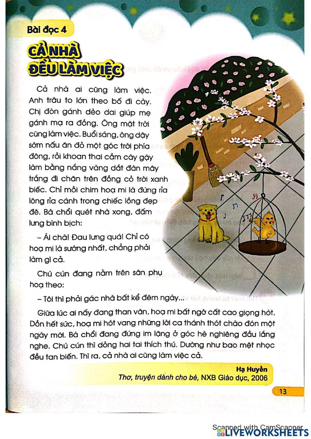 Phiếu TV2 - Tuần 29