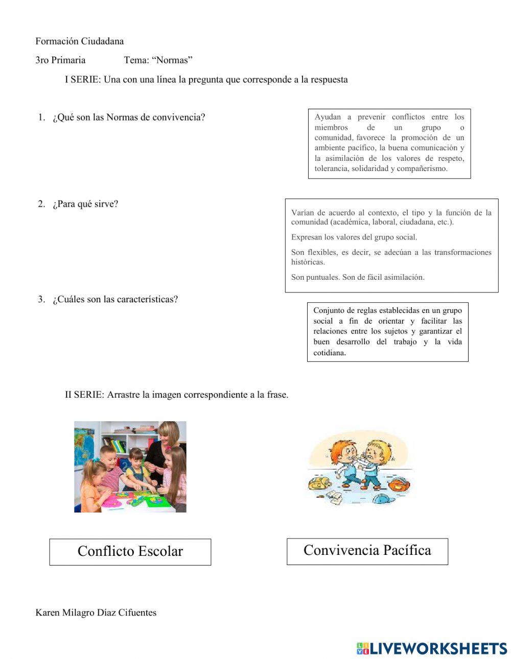 Normas de Convivencia