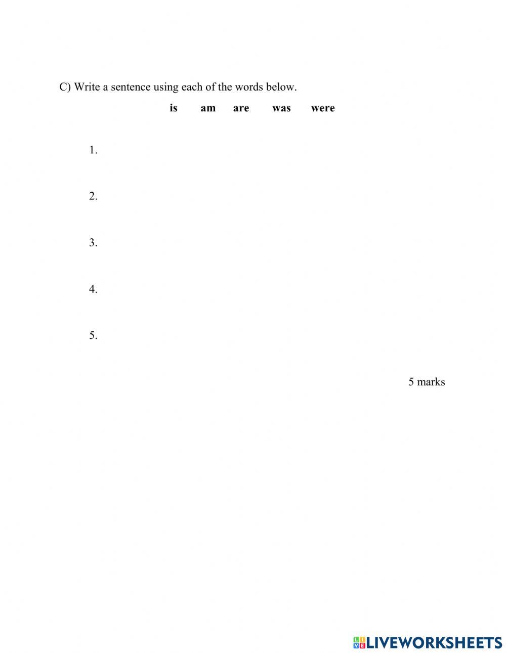 English Language Arts Easter Term Test A