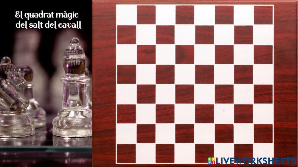 El quadrat màgic del salt del cavall