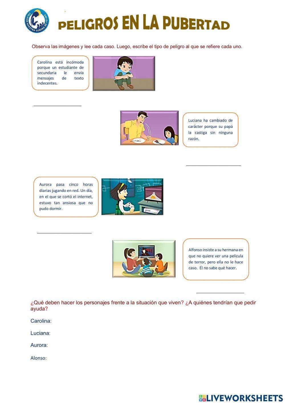 Peligros en la Pubertad