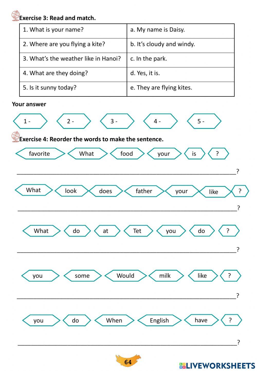Mid-Term Test 2-grade 4