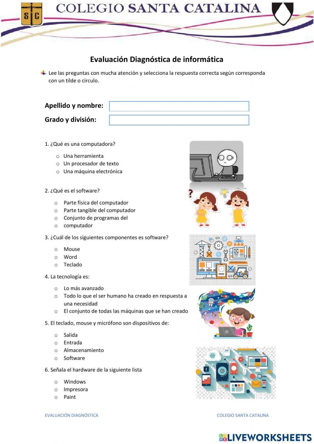 Evaluación de Diagnóstico