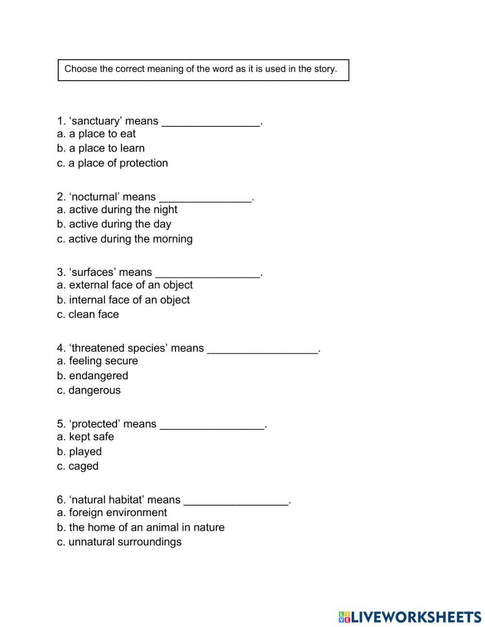 Endangered Animals-Tarsier