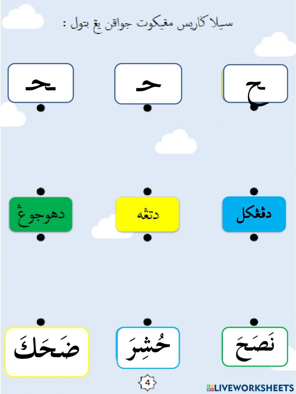 Mengenal huruf jawi bersambong