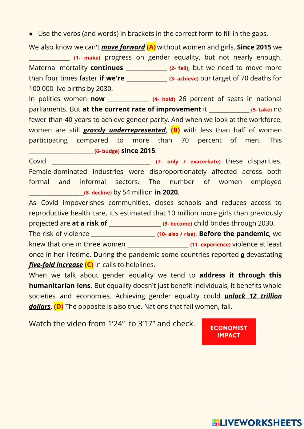 Economist Impact - UN SDGs 2021