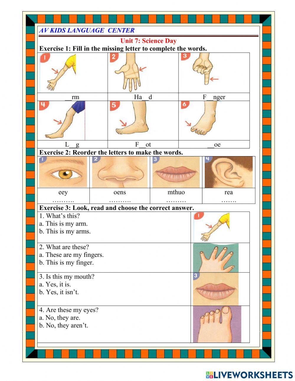 PBT Exercise Unit 7 (Up1) Mrs.Thuy
