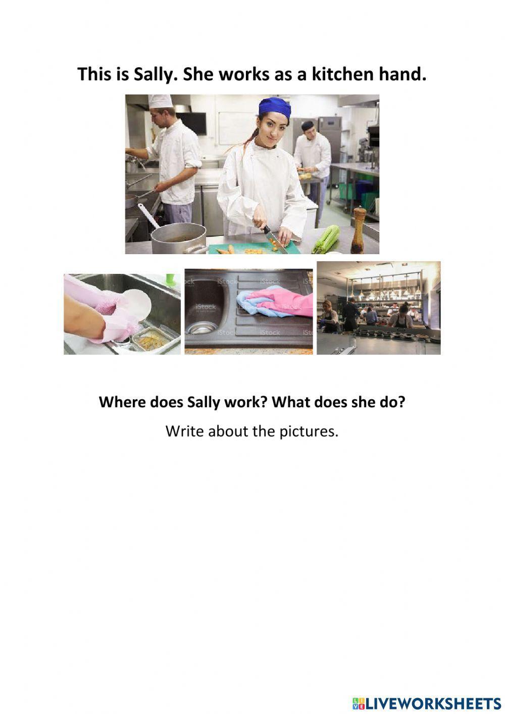 Writing Practice Kitchen Hand Worksheet Live Worksheets writing-practice-kitchen-hand-worksheet-live-worksheets
