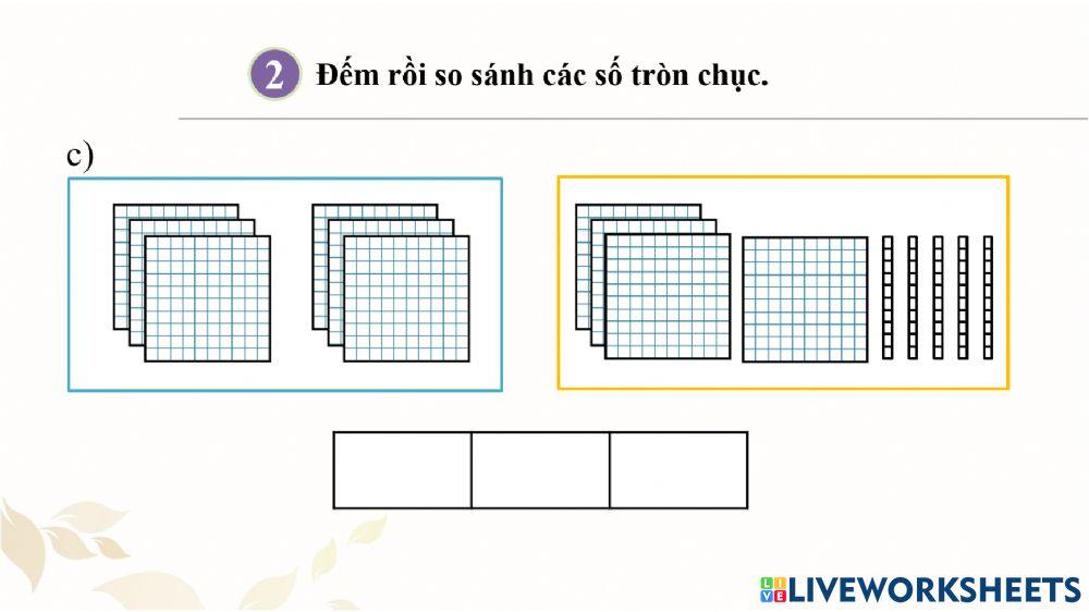 Toán lớp 2-Bài 50 (tiết 1)