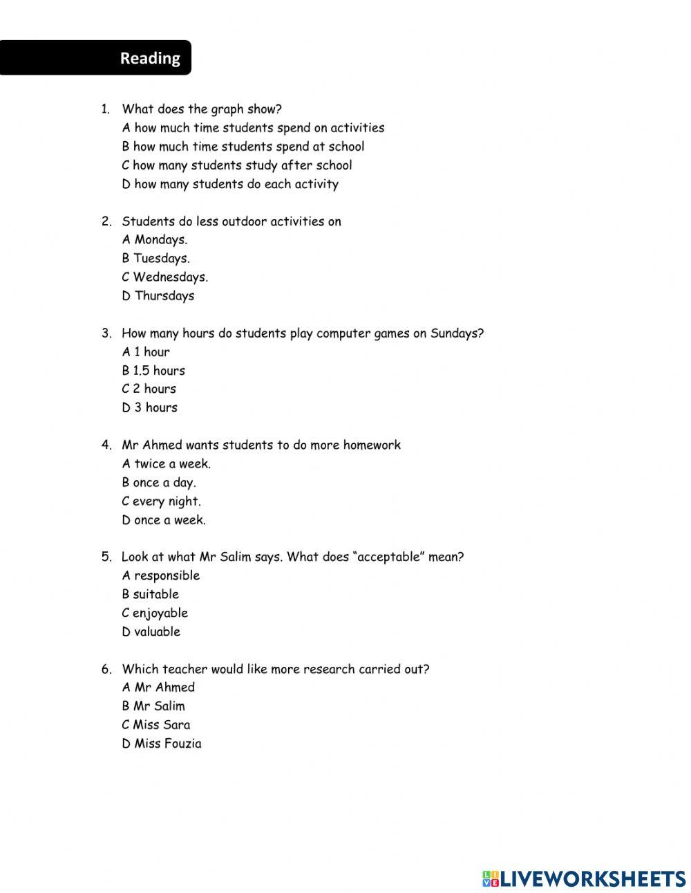 Students after school