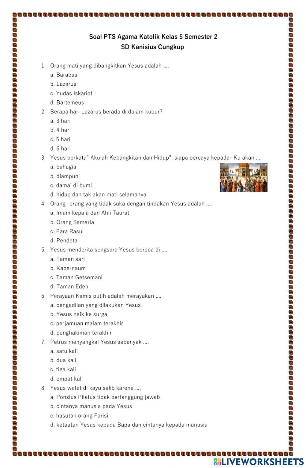 Pendidikan Agama Katolik