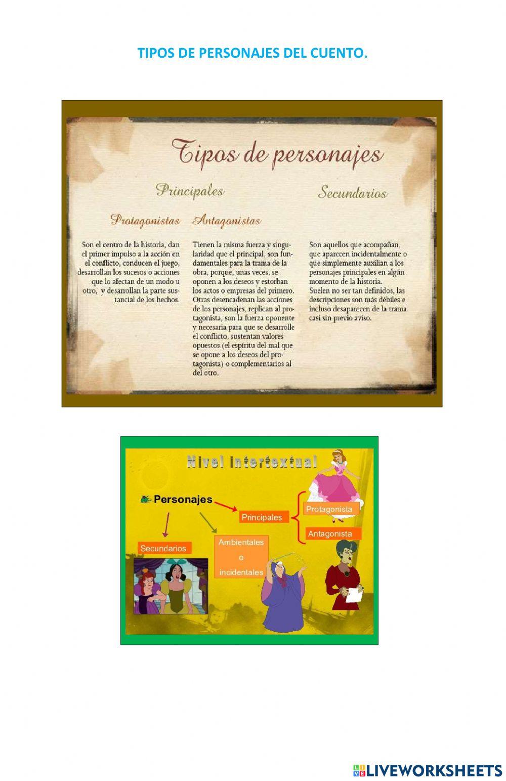 Personajes delos cuentos