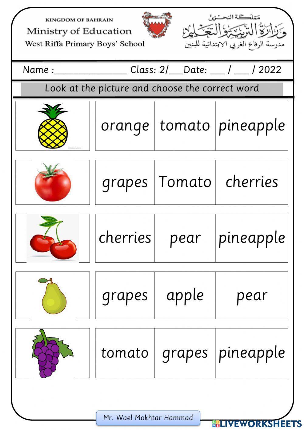 F&F2 - Unit 5 - Lunchtime