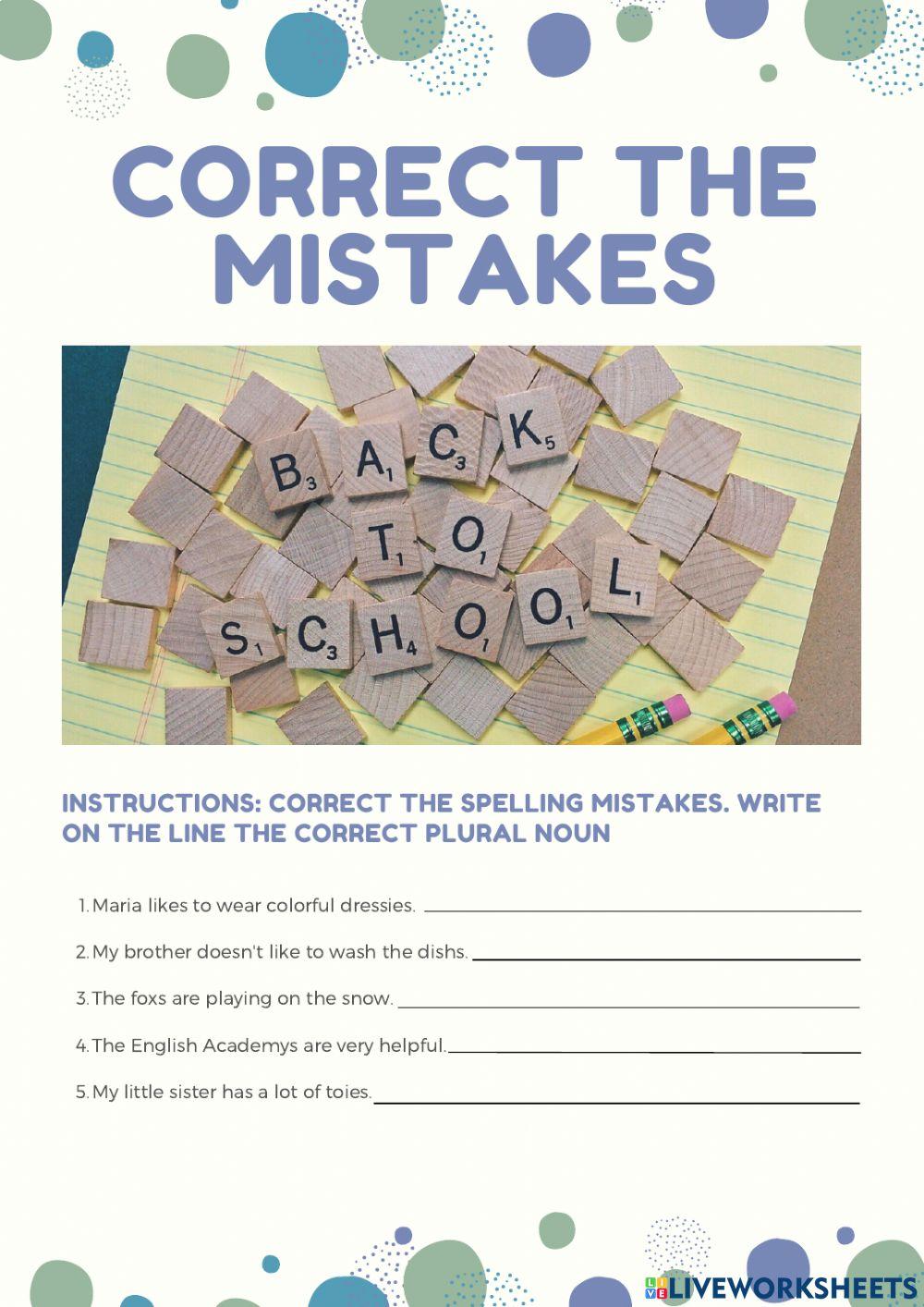 Count nouns spelling rules