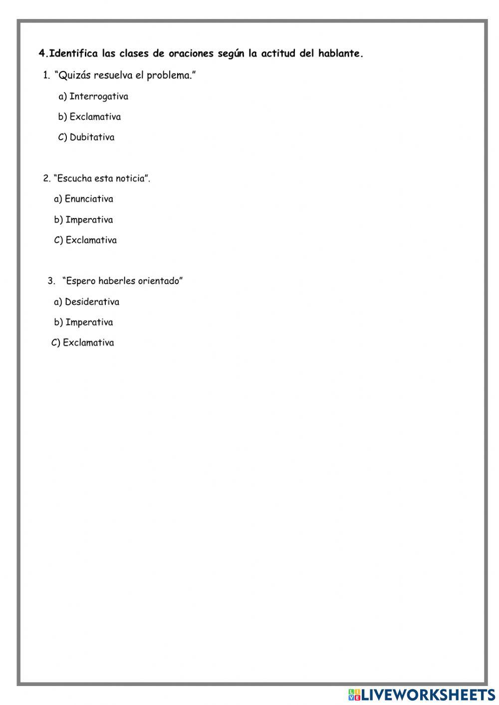 Prueba diagnóstica de comunicación