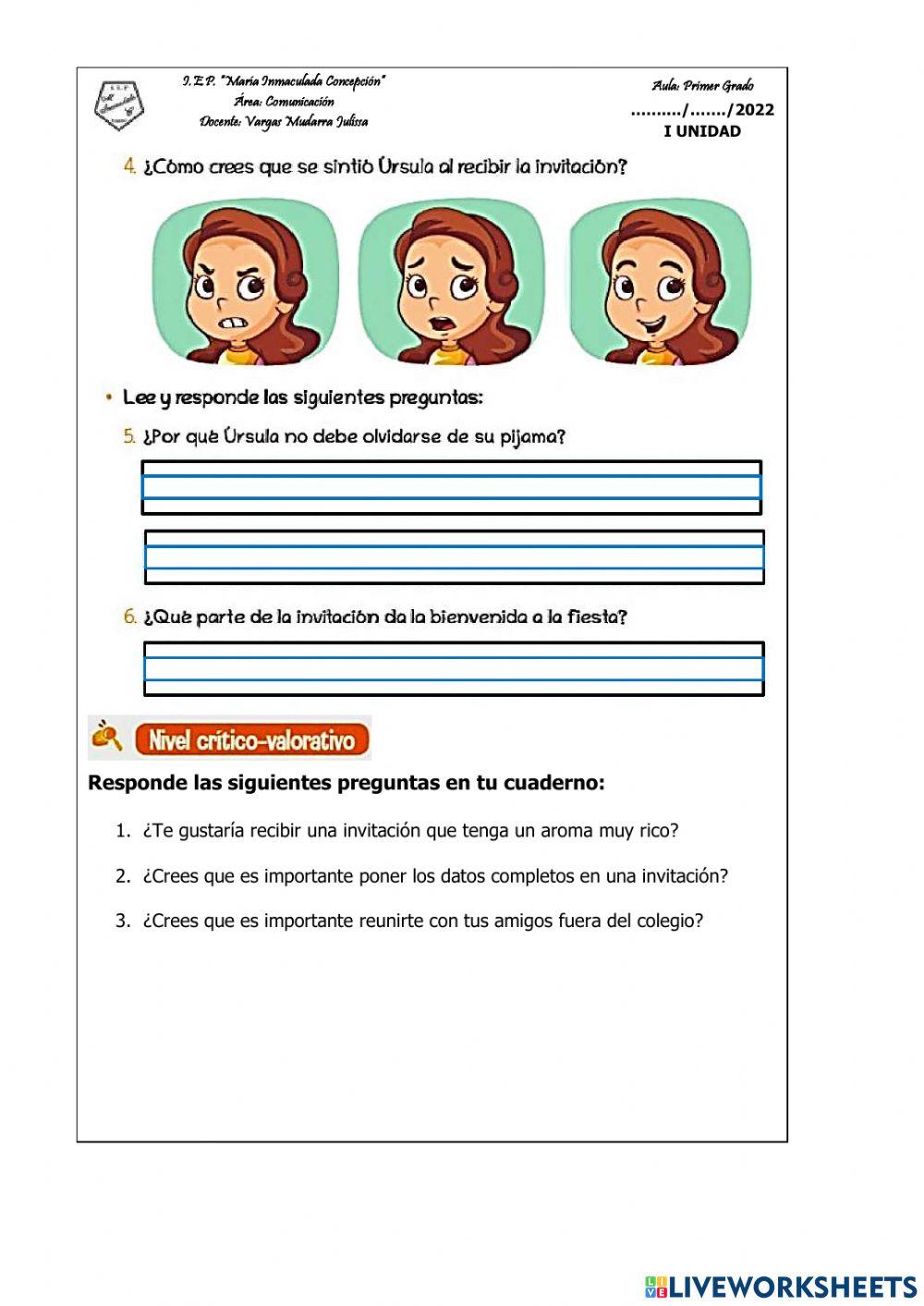 Comprensión lectora