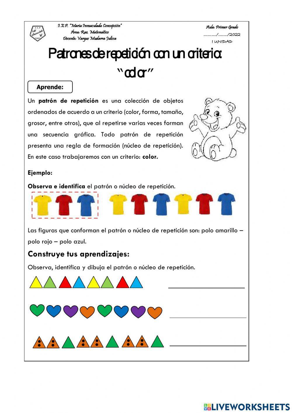 Patrones de repeticion