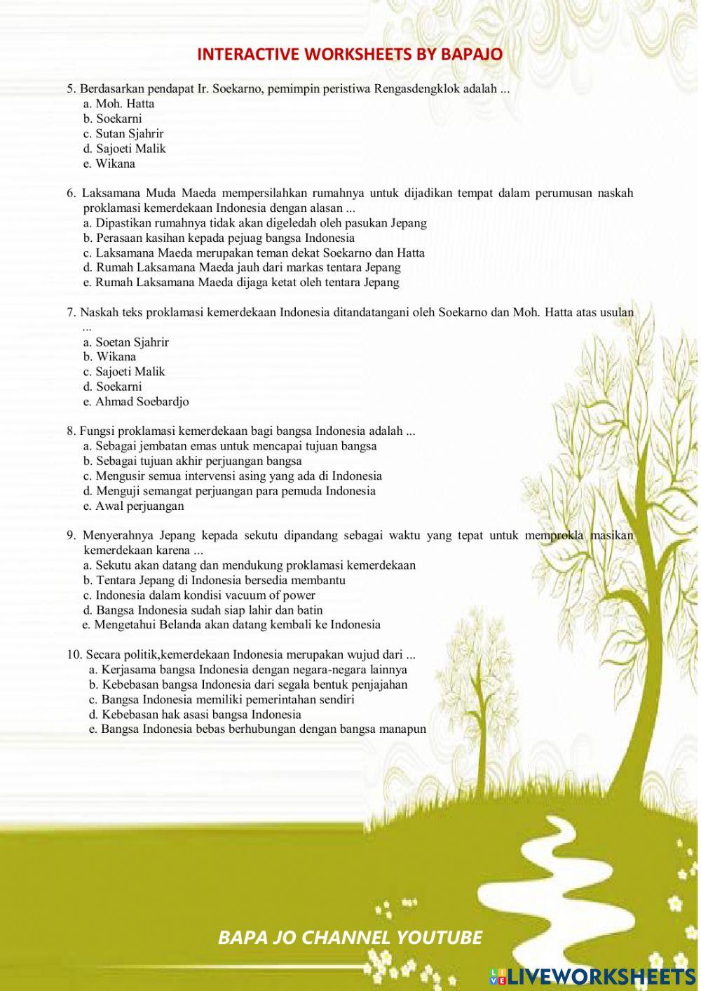 Stop kami tak mau dijajah lagi