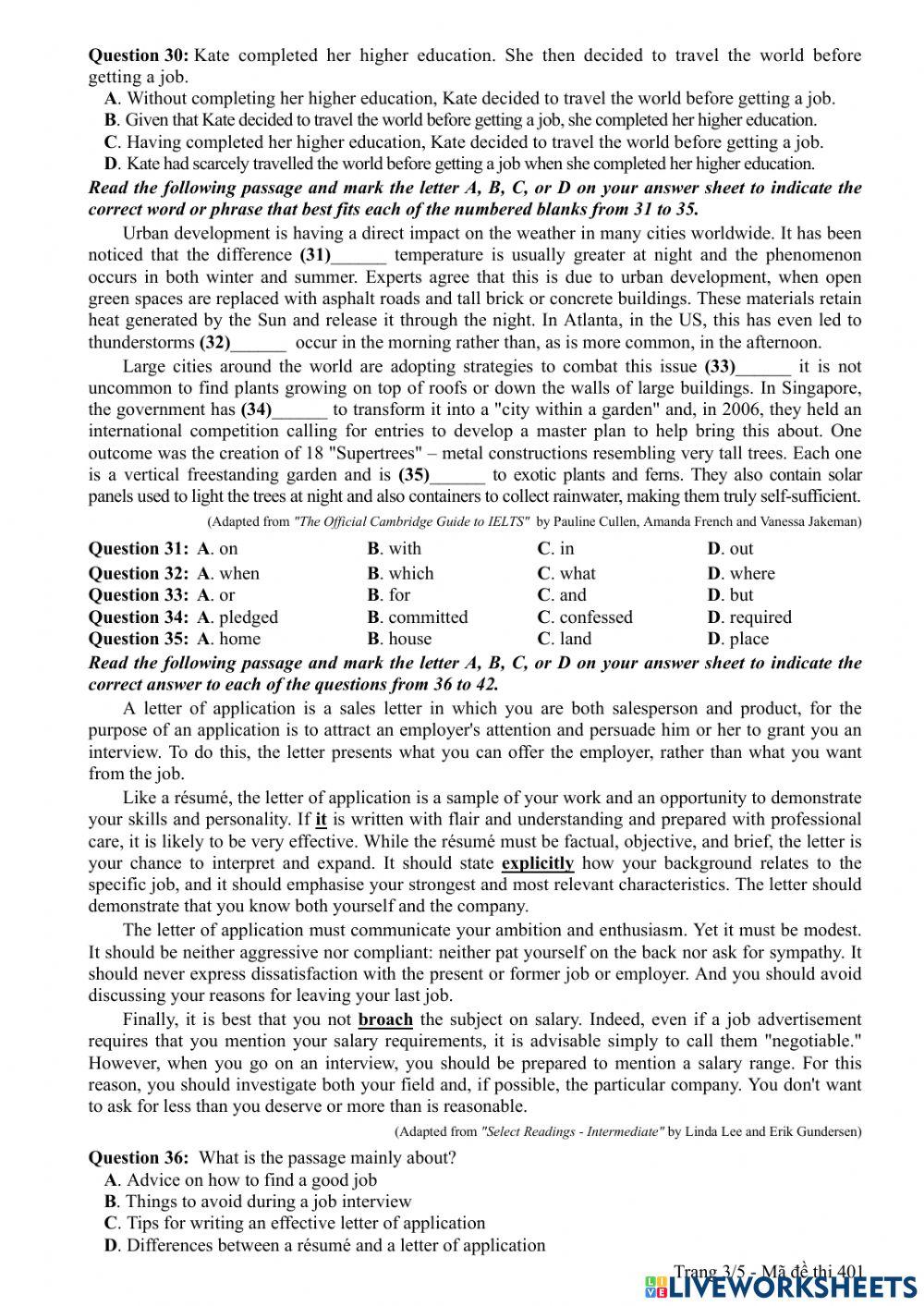 GCSE 2018 - Grade 12