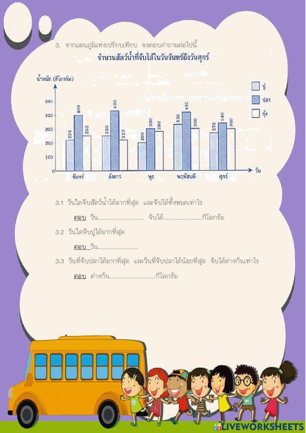 แบบทดสอบปลายภาค 2-2564 วิชาคณิตศาสตร์ ม.1