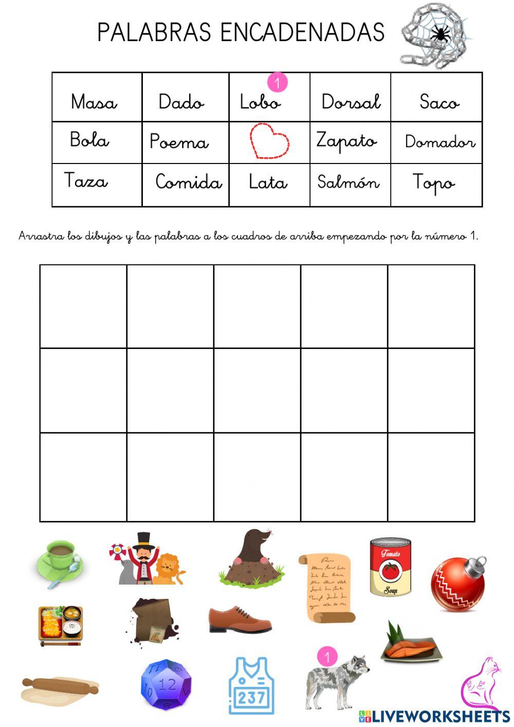 Palabras encadenadas D