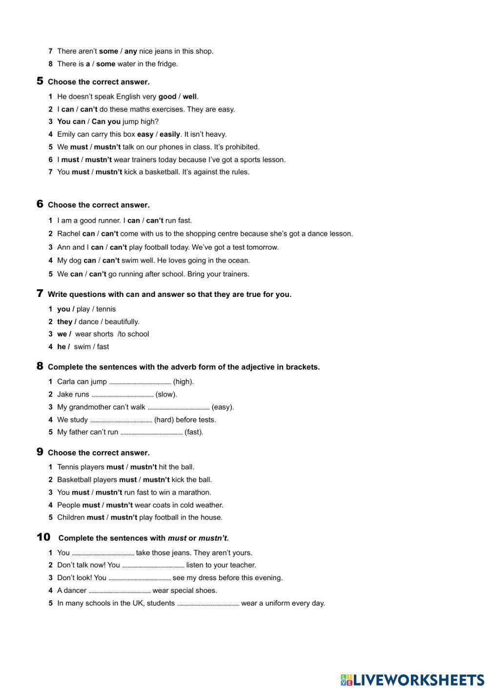 Exam Gram Pmar Unit 6