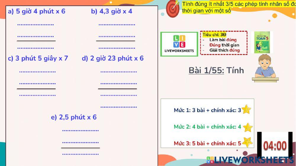 PBT Toán 5 tuần 24