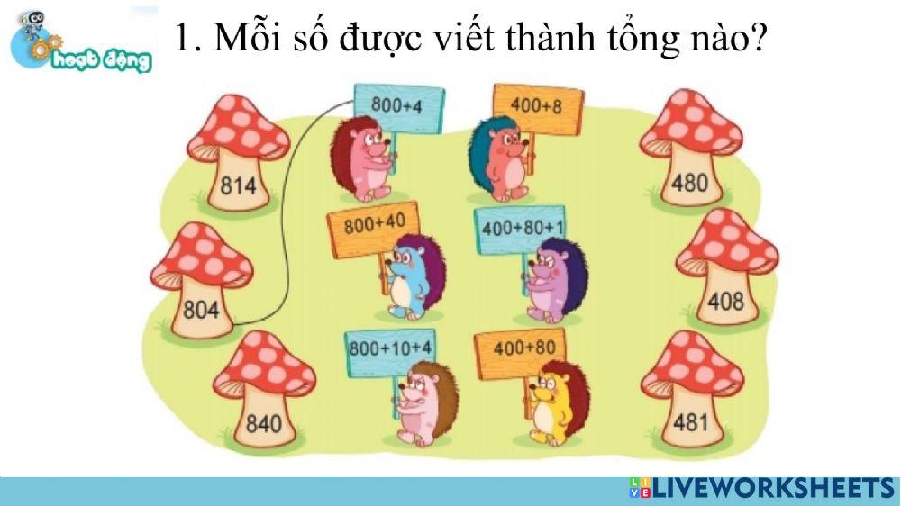 Môn Toán: Bài 52 (tiết 1)