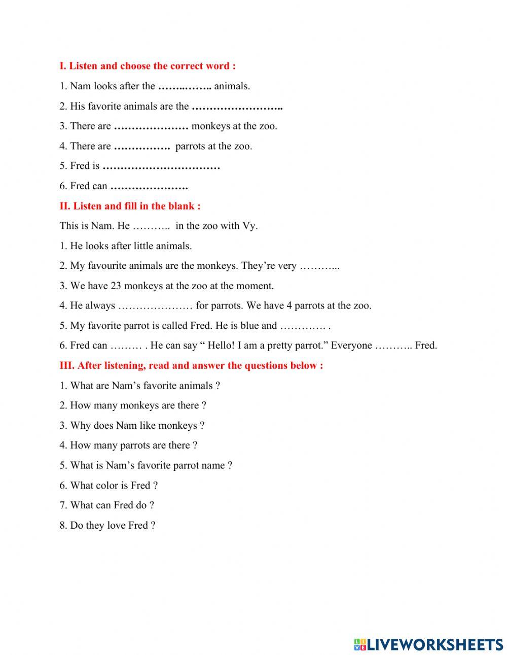 Family and friends 3 unit 7