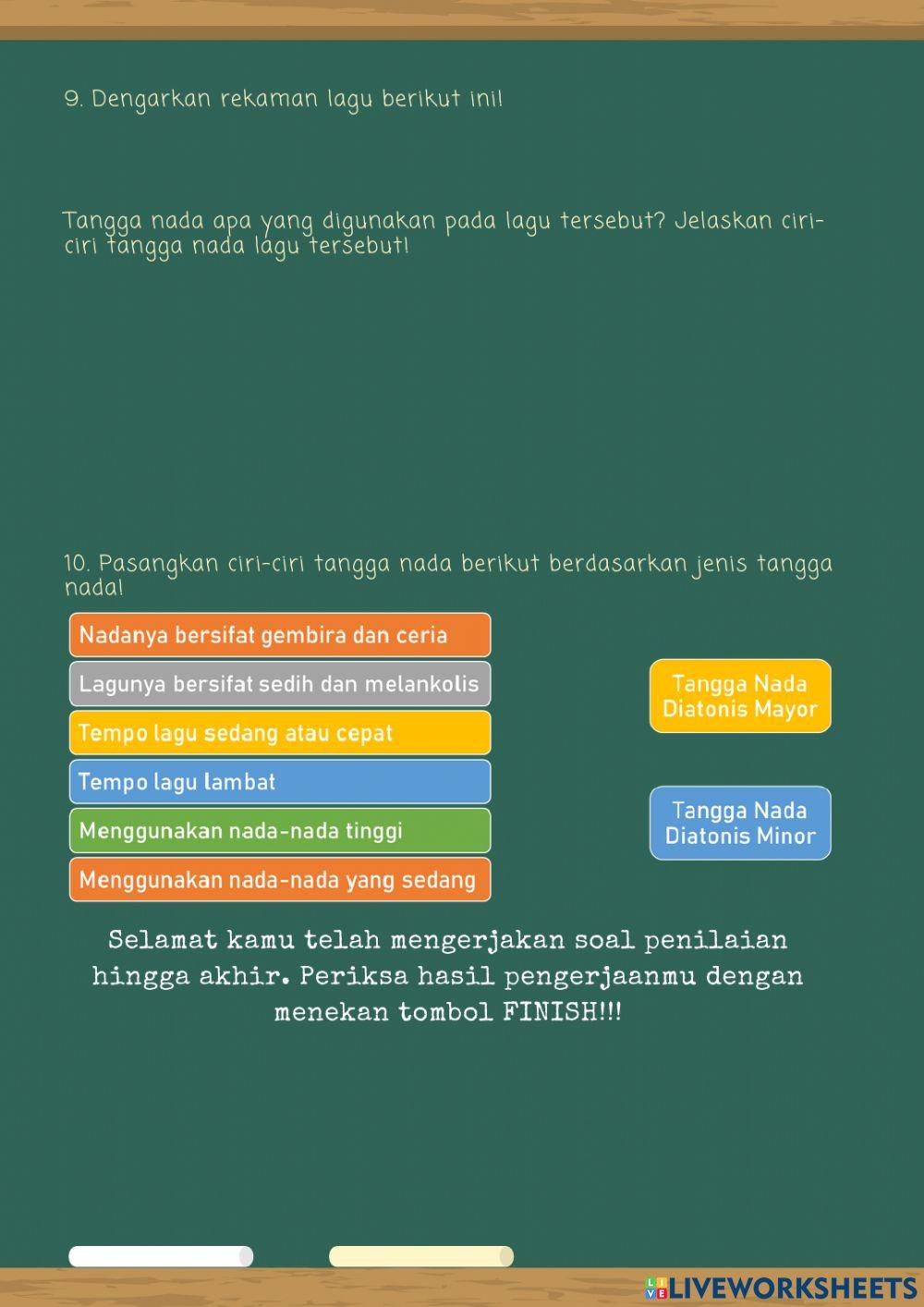 Soal Penilaian Pengetahuan