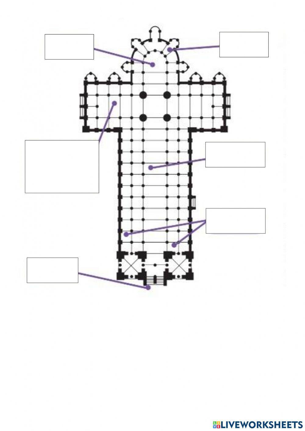 Planta de Cruz Latina