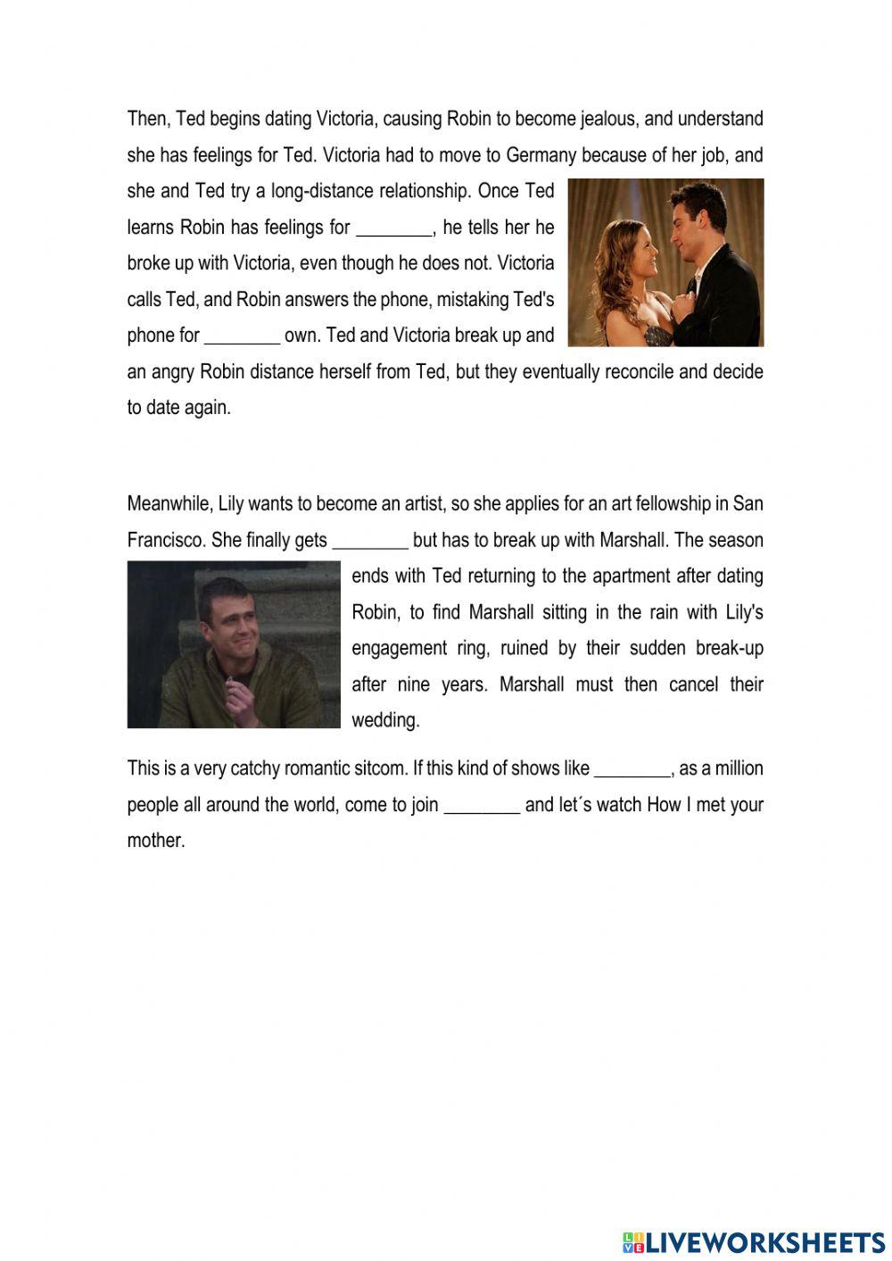 Object pronouns activity