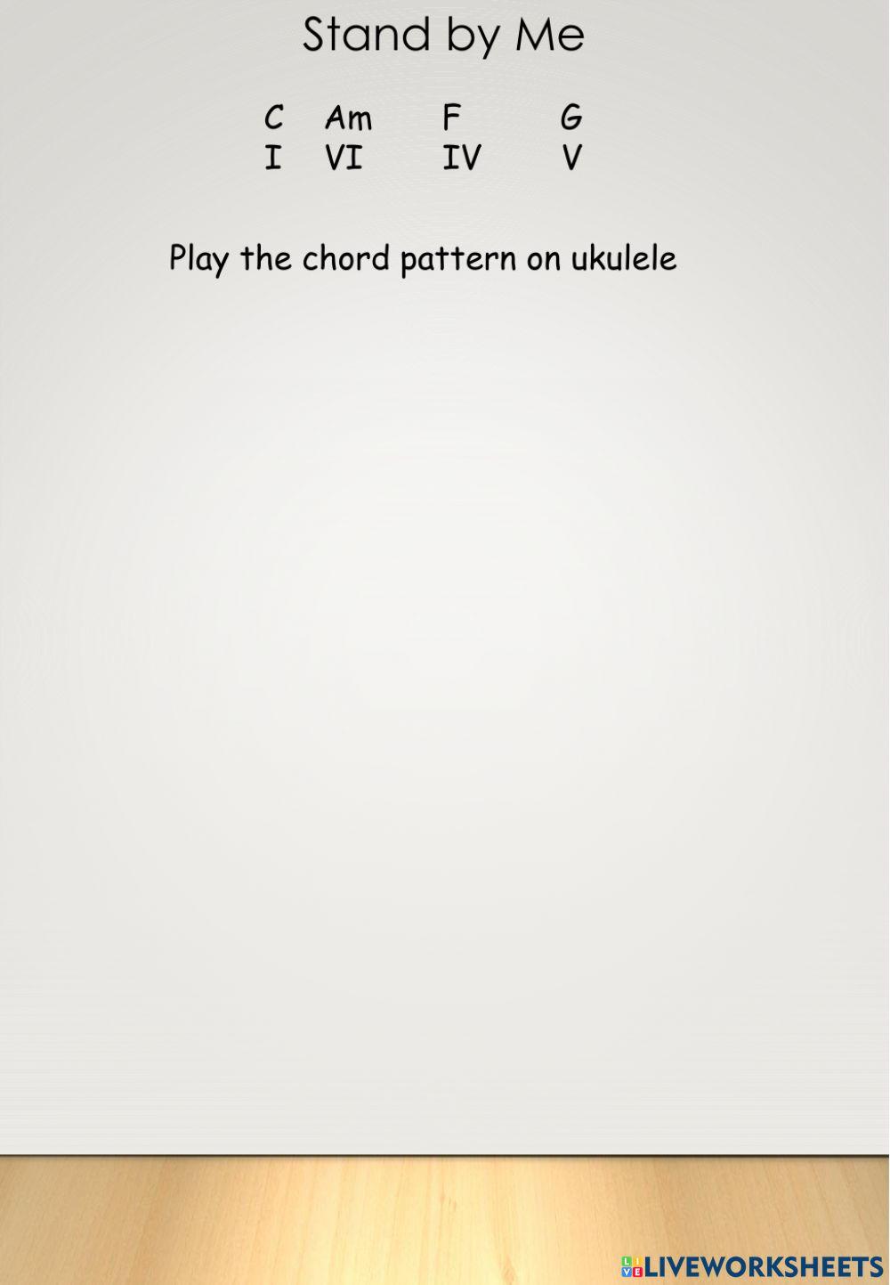 Stand my Me chord changes