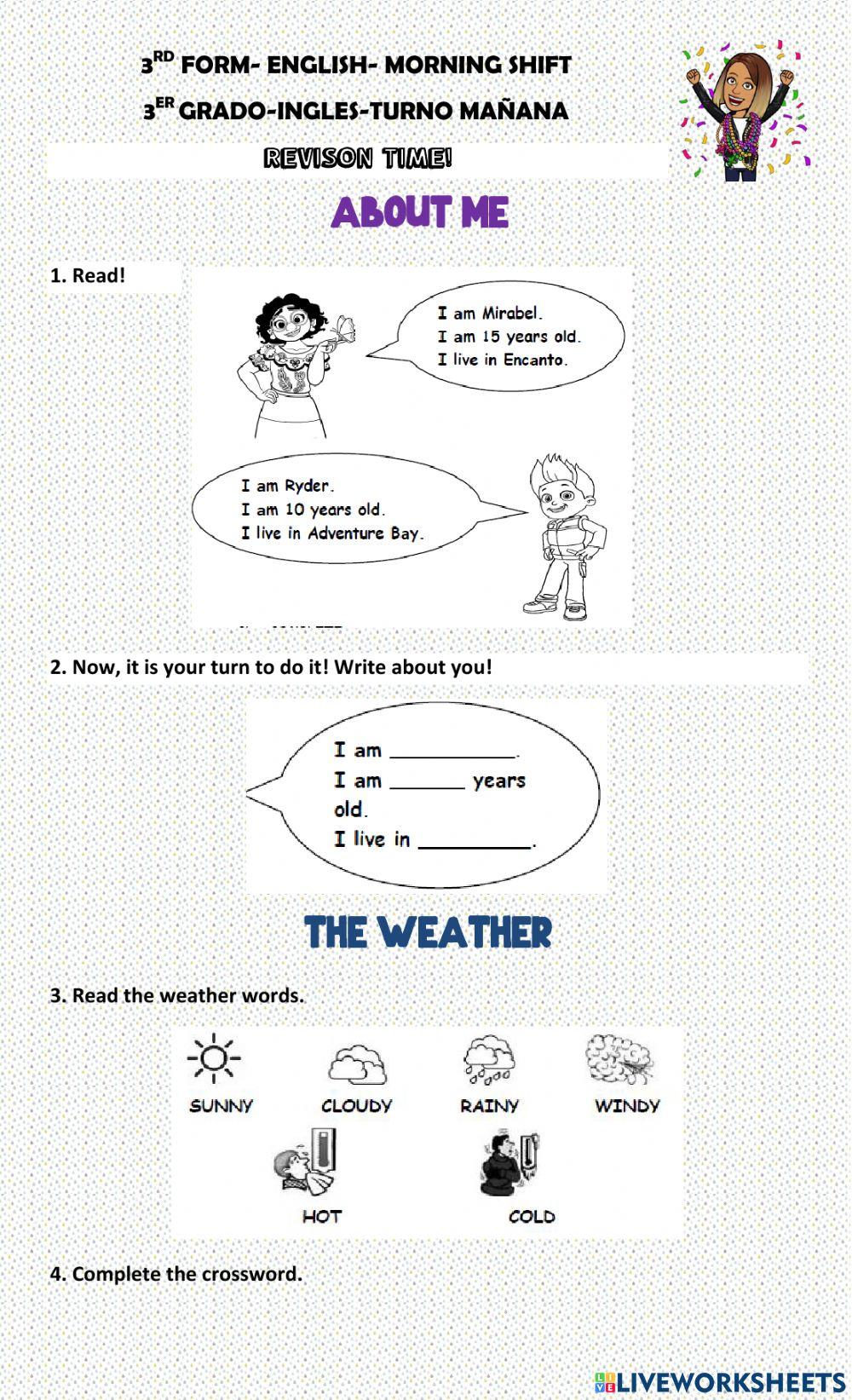 Worksheet 1