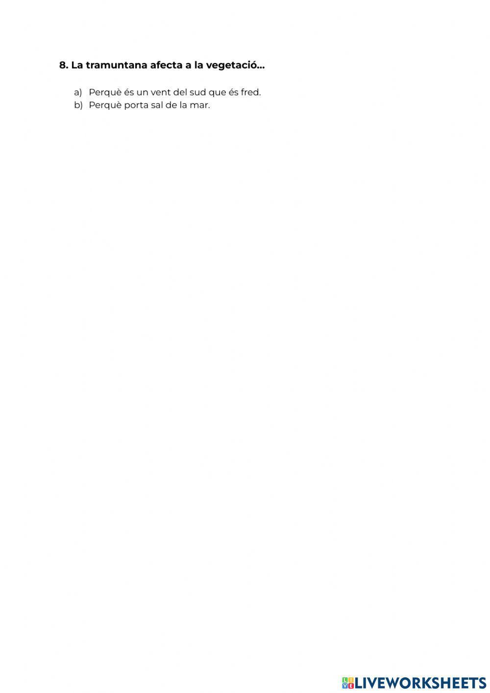 Clima i paisaje de Menorca II