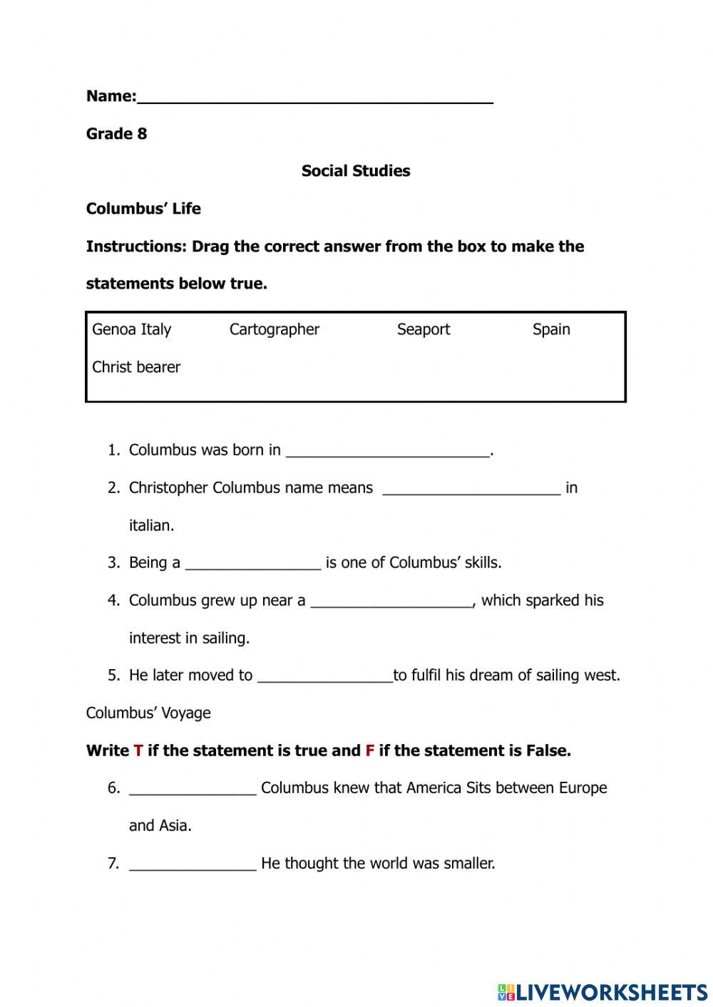 Christopher Columbus