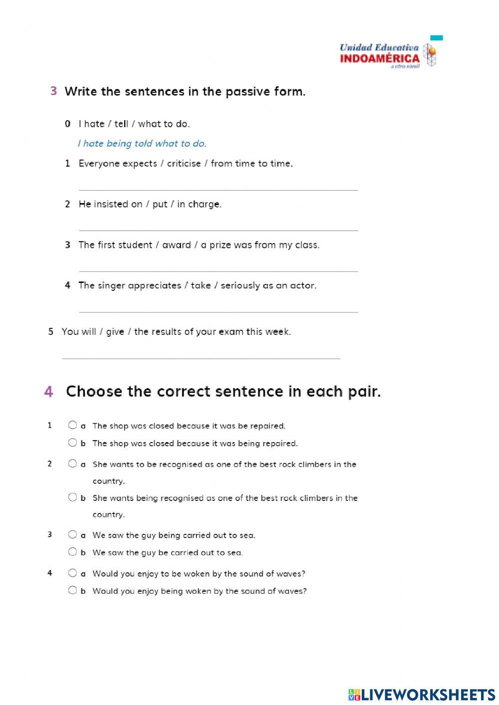 3rd -unit 13 pg 78 GRAMMAR